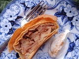 Strudel aux pommes & aux noix