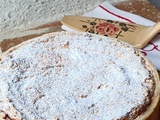 Tarte aux reines-claudes &aux amandes