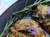 Tartines à la compotée de courgettes