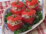 Tomates surprise au thon mayonnaise