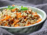 Quinoa, patate douce et carotte