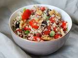 Salade de quinoa fraîche et gourmande