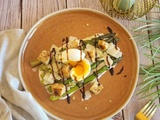 Asperges rôties et œuf moelleux : le combo parfait du printemps