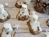 Biscuits bonhomme de neige