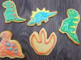 Biscuits décorés dinosaure