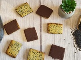 Biscuits sésame et chocolat