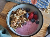 Bol granola croustillant