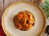 Boulettes de viande aux spaghettis