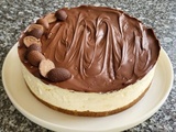 Cheesecake cœur fondant Nutella & vanille