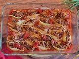 Conchiglionis à la sauce bolo et mozza