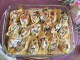 Conchiglionis printanier aux asperges