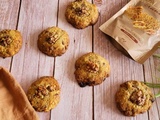 Cookies au chocolat et noix