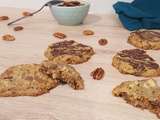 Cookies aux noix de pécan et chocolat