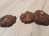Cookies chocolat aux 3 chocolats
