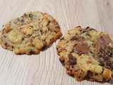 Cookies chocolat & pralines (noisettes)