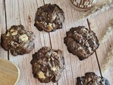 Cookies Chocolat, Tahini et Halva