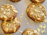 Cookies croissant aux amandes