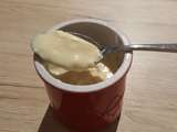Crème dessert vanille type danette