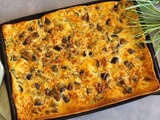 Crêpe géante aux derniers légumes d’été