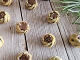Financiers tigrés choco noisette