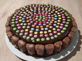 Gâteau anniversaire chocolat mascarpone