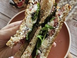 Grilled cheese figues et gorgonzola