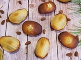 Madeleines au coeur frangipane