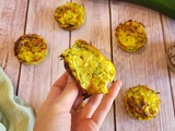 Mini flan de courgette et curry