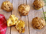 Muffins extra moelleux aux pommes caramélisées