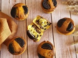 Muffins oréos au coeur chocolat