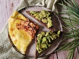 Omelette à l’halloumi