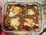 Parmigiana d’aubergine à la viande hachée