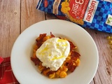 Pâtes à la sauce au poivrons et bacon de chorizo