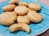 Petits biscuits au Comté et au romarin pour l’apéro