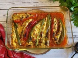Poivrons farcis à la grecque
