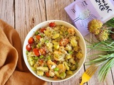 Pokebowl healthy avec sa sauce asiatique