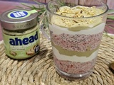 Pudding chia framboise et pistache