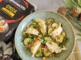 Salade asiatique aux gyoza