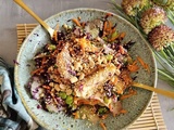 Salade de gyozas