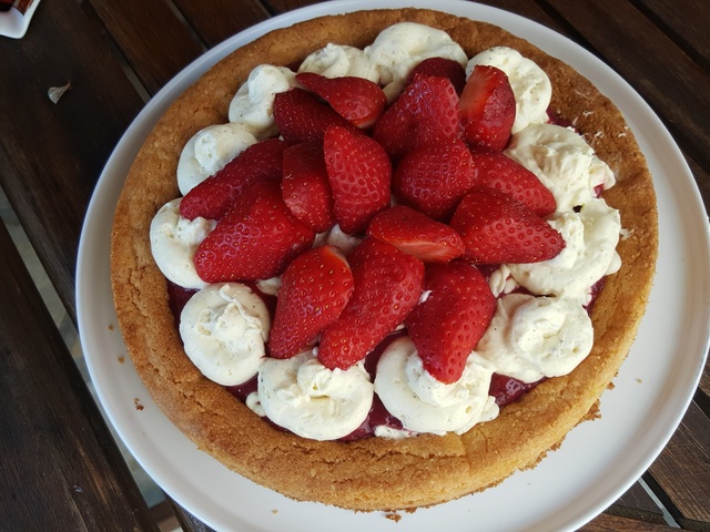 Recettes de Tarte aux Fraises de la cuisine d'une toquée