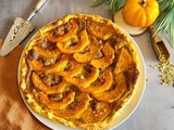 Tarte butternut et crème de pistache