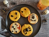 Tartelettes façon pizza halloween