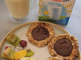 Tartelettes healthy banane – chocolat