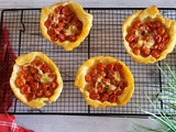 Tartelettes tatin aux tomates cerises