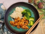 Tempeh laqué au sésame