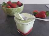 Yaourt fraises, mascarpone et basilic à la Multidélices