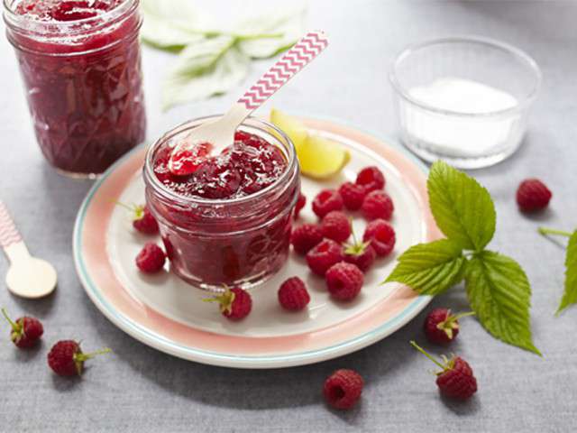 Recettes de Gelée de Framboises de La cuisine de bébé