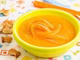 Soupe de carottes au Kiri