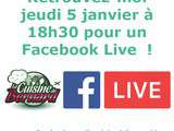 Facebook live Jeudi 5 janvier à 18h30