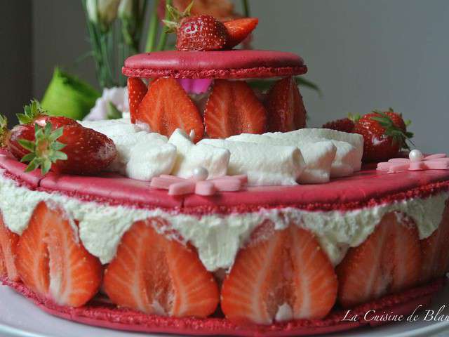 Recettes De Fraisier Et Macarons recettes-de-fraisier-et-macarons